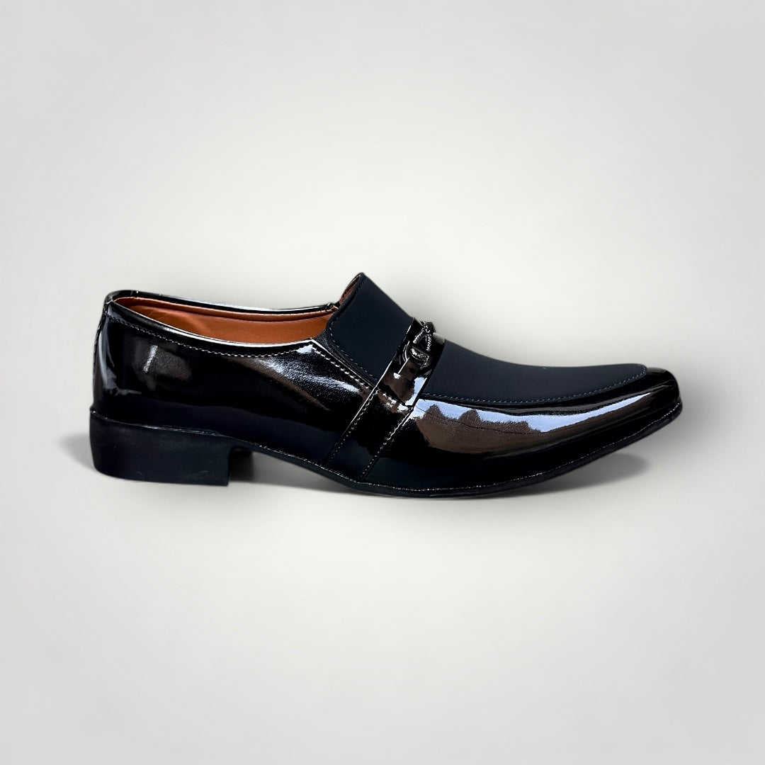 Black Noir Crest Loafer-FF-2031