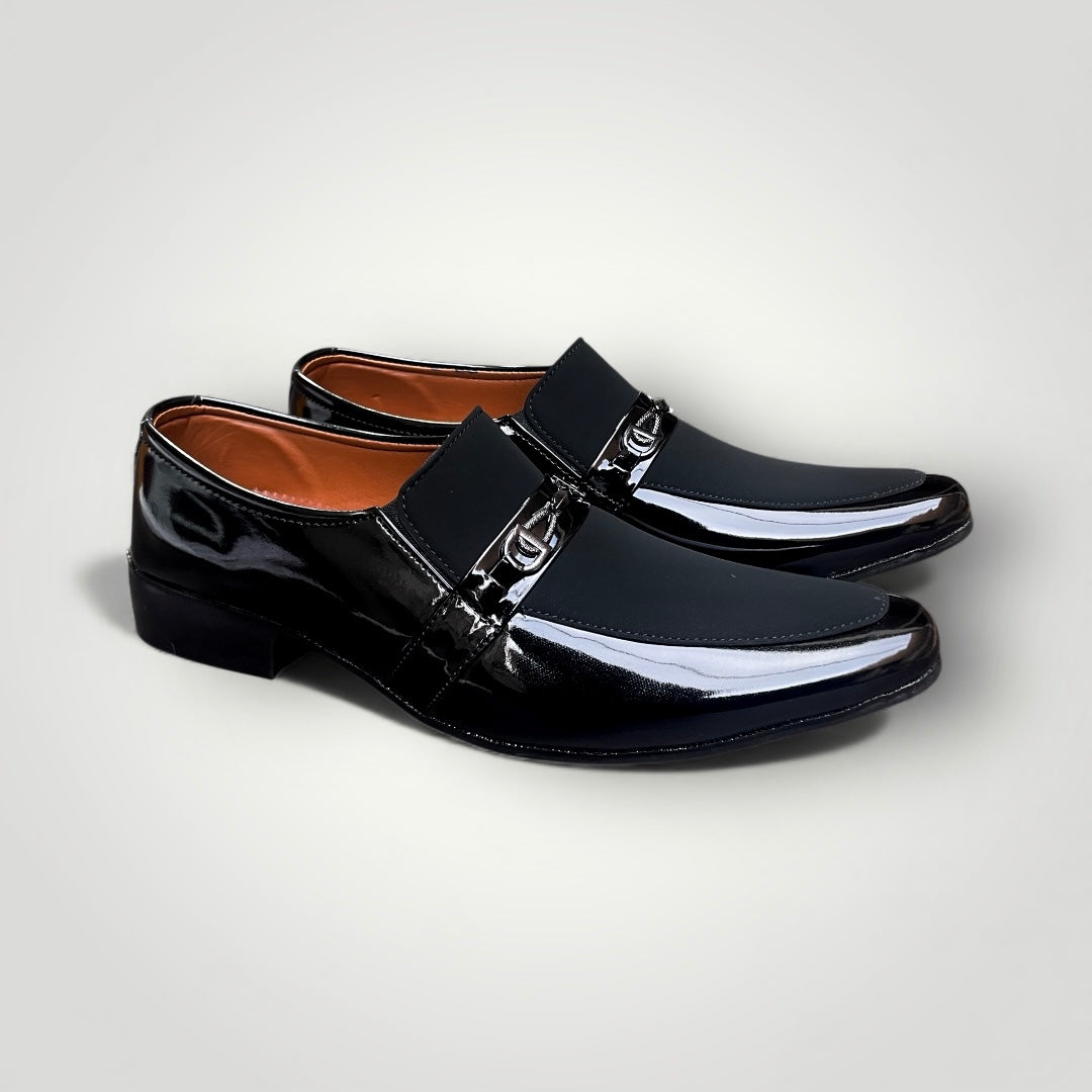 Black Noir Crest Loafer-FF-2031