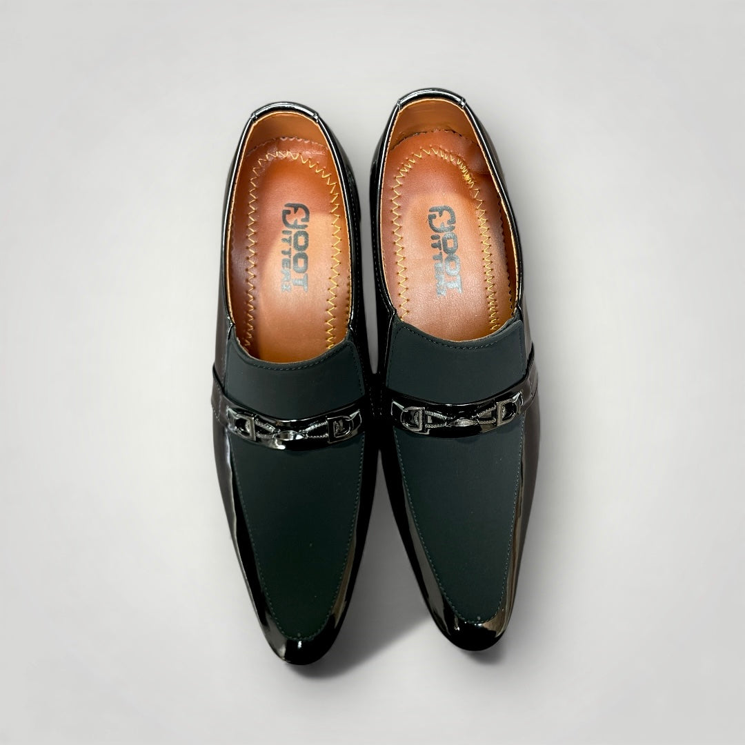 Black Noir Crest Loafer-FF-2031